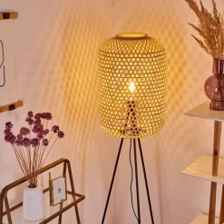 Lampadaire Quinto Noir, 1 Lumiere