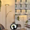 Lampadaire Rabeja Led Nickel Mat, 2 Lumieres