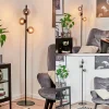 Lampadaire Remaisnil Noir, 3 Lumieres