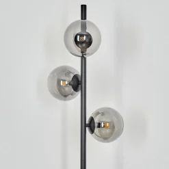 Lampadaire Remaisnil Noir, 3 Lumieres