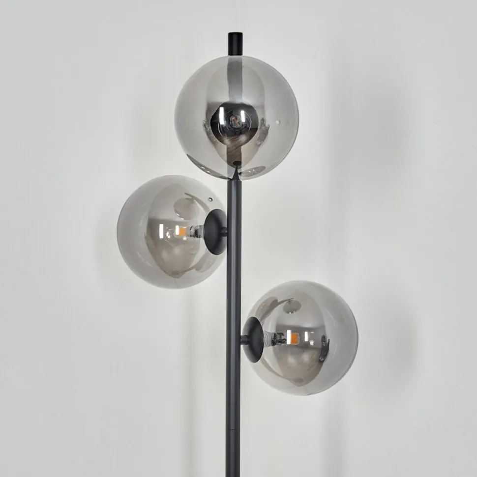 Lampadaire Remaisnil Noir, 3 Lumieres