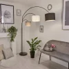 Lampadaire Renfrew Noir, 3 Lumieres