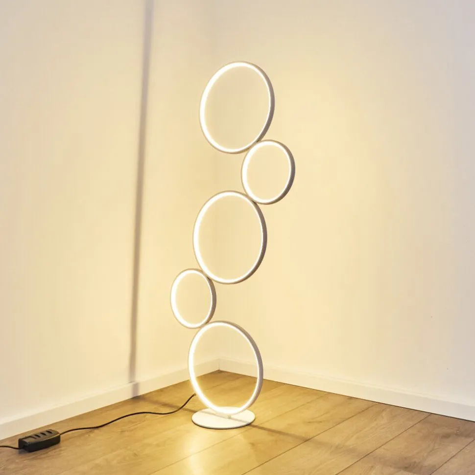 Lampadaire Rodekro Led Blanc, 1 Lumiere