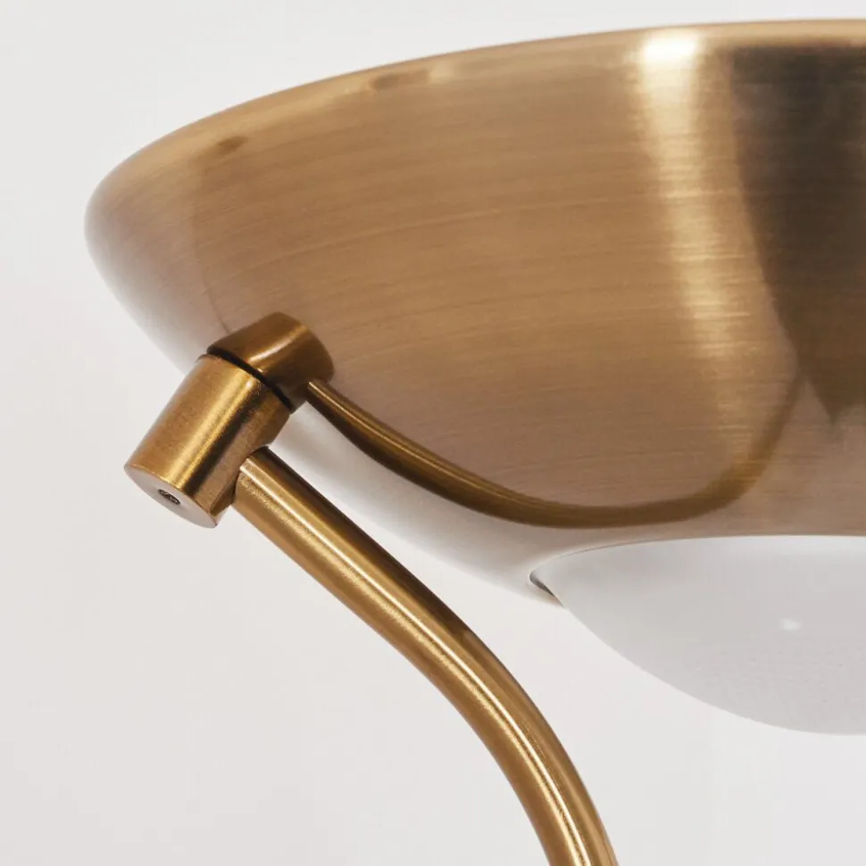 Lampadaire Rom Led Laiton, 2 Lumieres