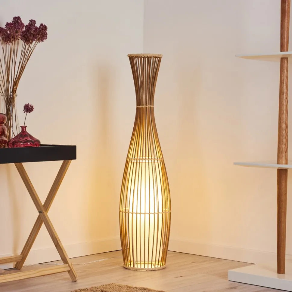 Lampadaire Saranda Brun, 1 Lumiere