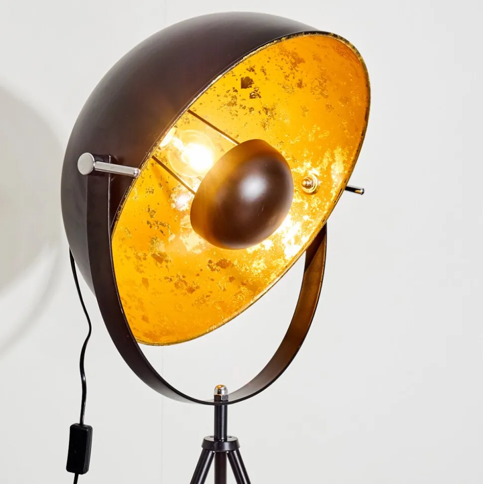 Lampadaire Saturn Noir, 1 Lumiere