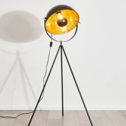 Lampadaire Saturn Noir, 1 Lumiere