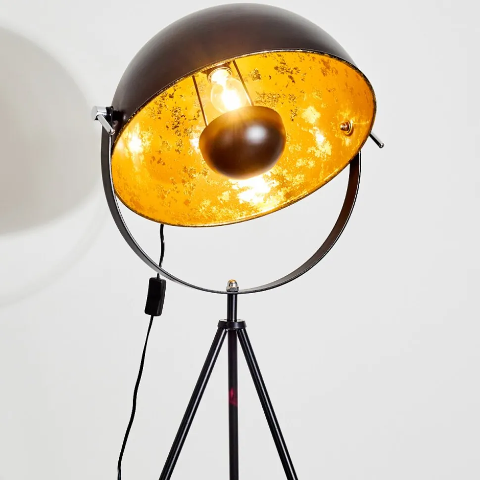 Lampadaire Saturn Noir, 1 Lumiere