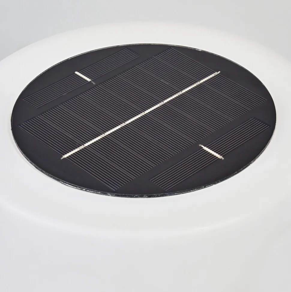 Lampadaire Solaire D'Exterieur Fisao Led Noir, 41 Lumieres, Telecommandes
