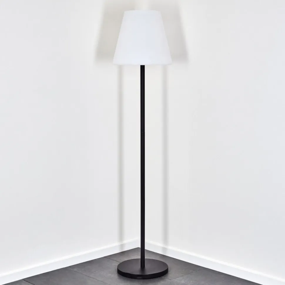 Lampadaire Solaire D'Exterieur Fisao Led Noir, 41 Lumieres, Telecommandes