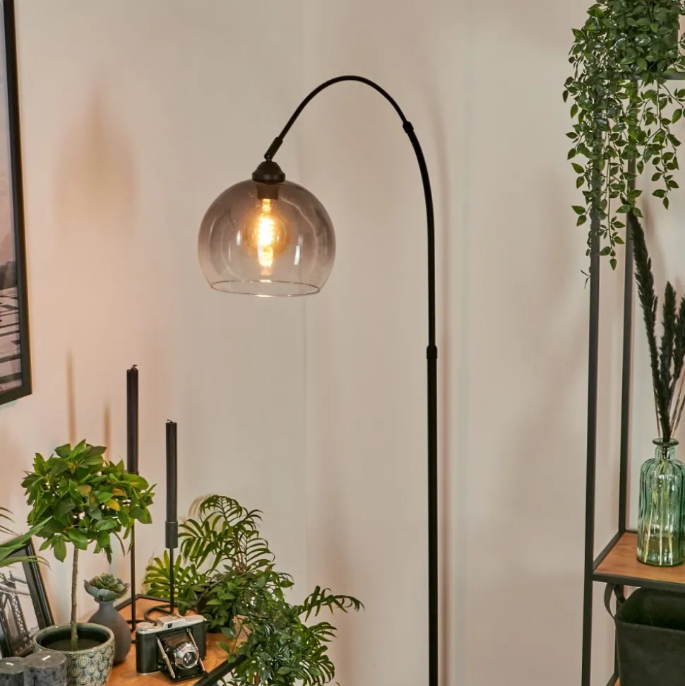 Lampadaire Tapitapa Noir, 1 Lumiere