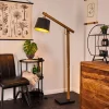 Lampadaire Tatodere Bois Fonce, Noir, 1 Lumiere