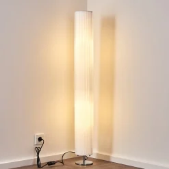 Lampadaire Tekmal Chrome, 2 Lumieres
