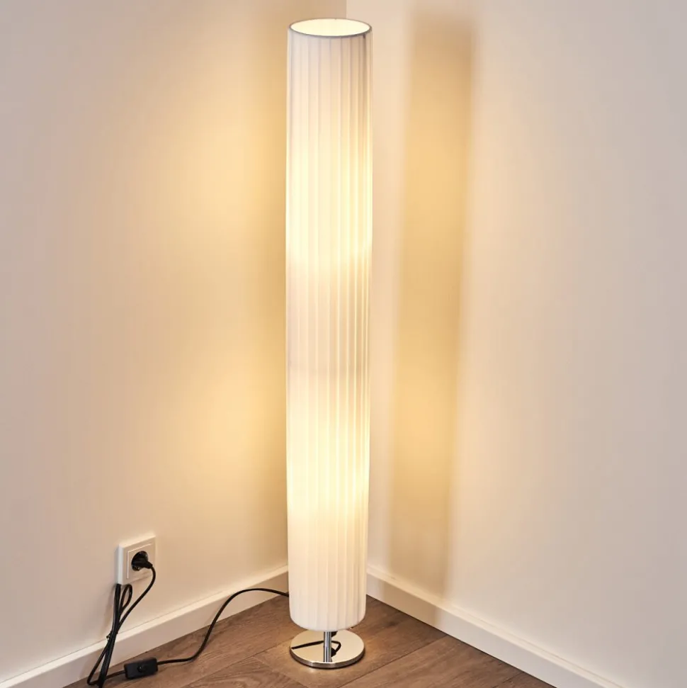 Lampadaire Tekmal Chrome, 2 Lumieres