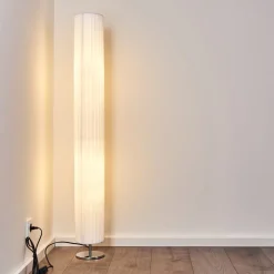 Lampadaire Tekmal Chrome, 2 Lumieres