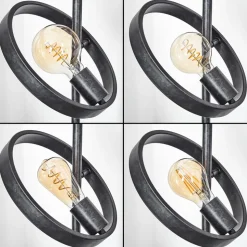 Lampadaire Theareabarivat Anthracite, 3 Lumieres