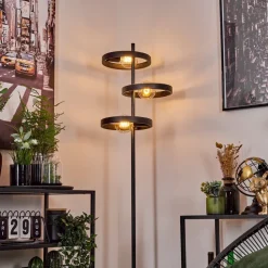 Lampadaire Theareabarivat Anthracite, 3 Lumieres