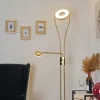 Lampadaire Tierz Led Laiton, 2 Lumieres