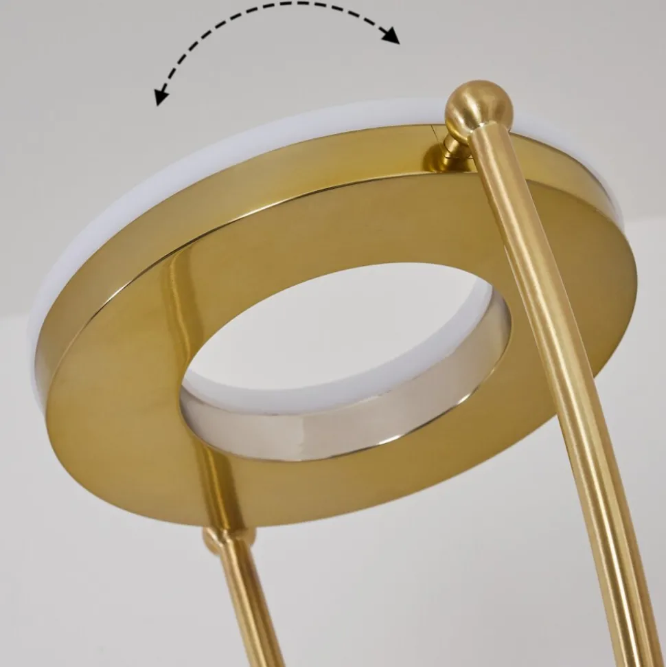 Lampadaire Tierz Led Laiton, 2 Lumieres
