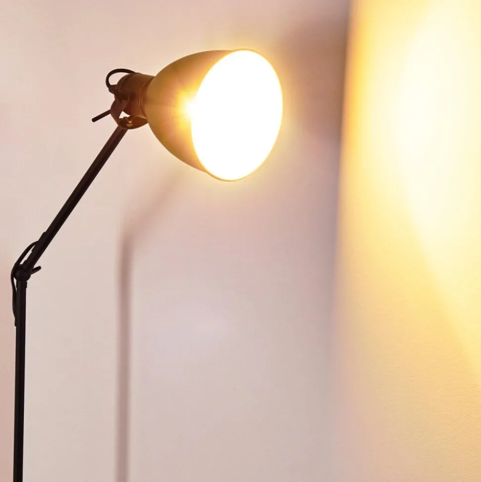 Lampadaire Timola Noir, 1 Lumiere