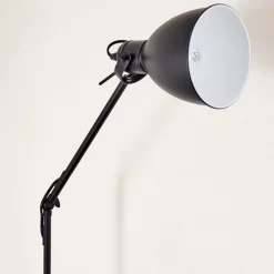 Lampadaire Timola Noir, 1 Lumiere