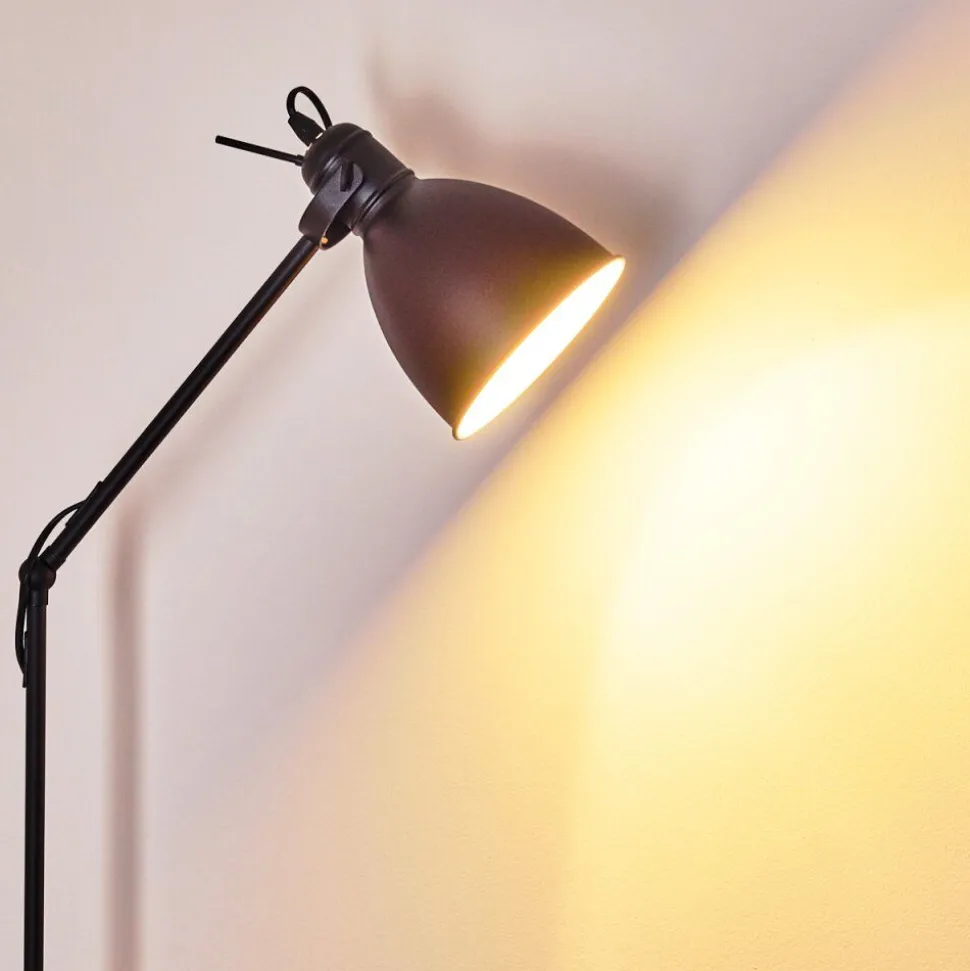 Lampadaire Timola Noir, 1 Lumiere