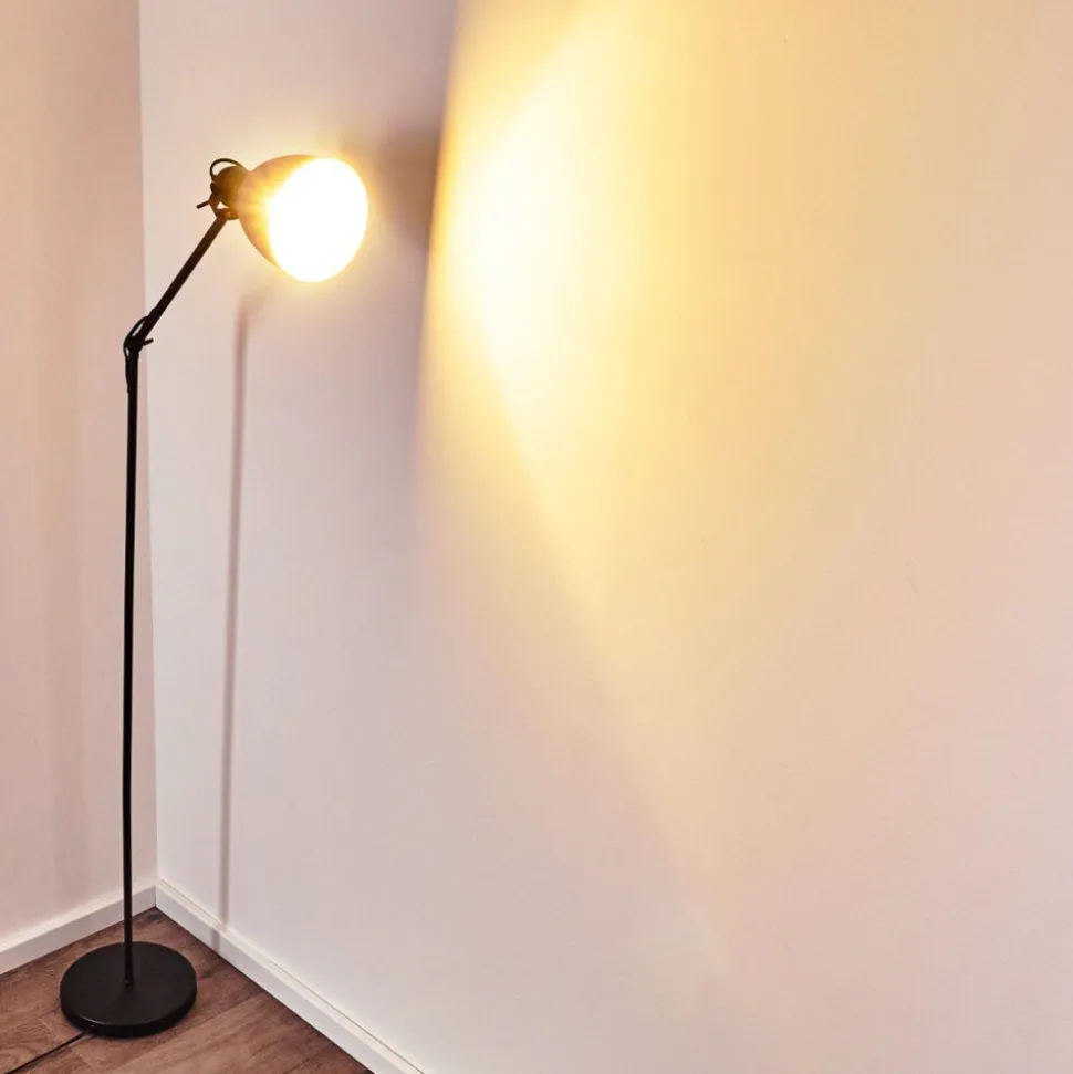 Lampadaire Timola Noir, 1 Lumiere