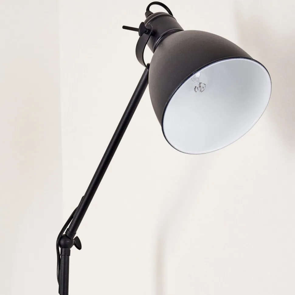 Lampadaire Timola Noir, 1 Lumiere