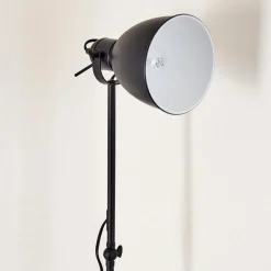 Lampadaire Timola Noir, 1 Lumiere