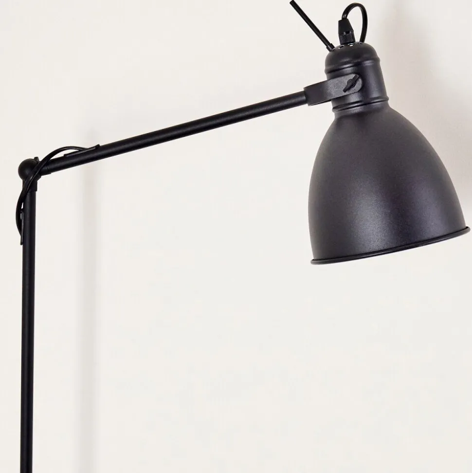 Lampadaire Timola Noir, 1 Lumiere