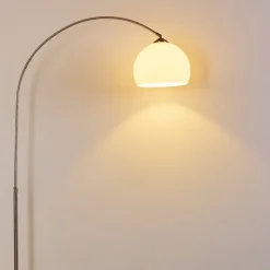 Lampadaire Tipitapa Nickel Mat, 1 Lumiere