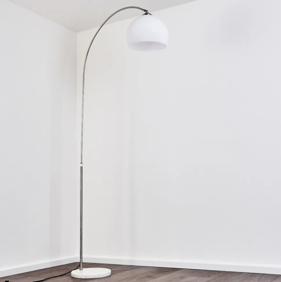 Lampadaire Tipitapa Nickel Mat, 1 Lumiere