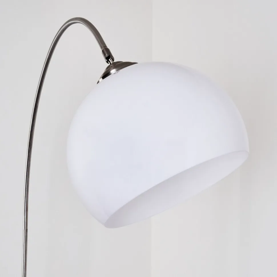 Lampadaire Tipitapa Nickel Mat, 1 Lumiere