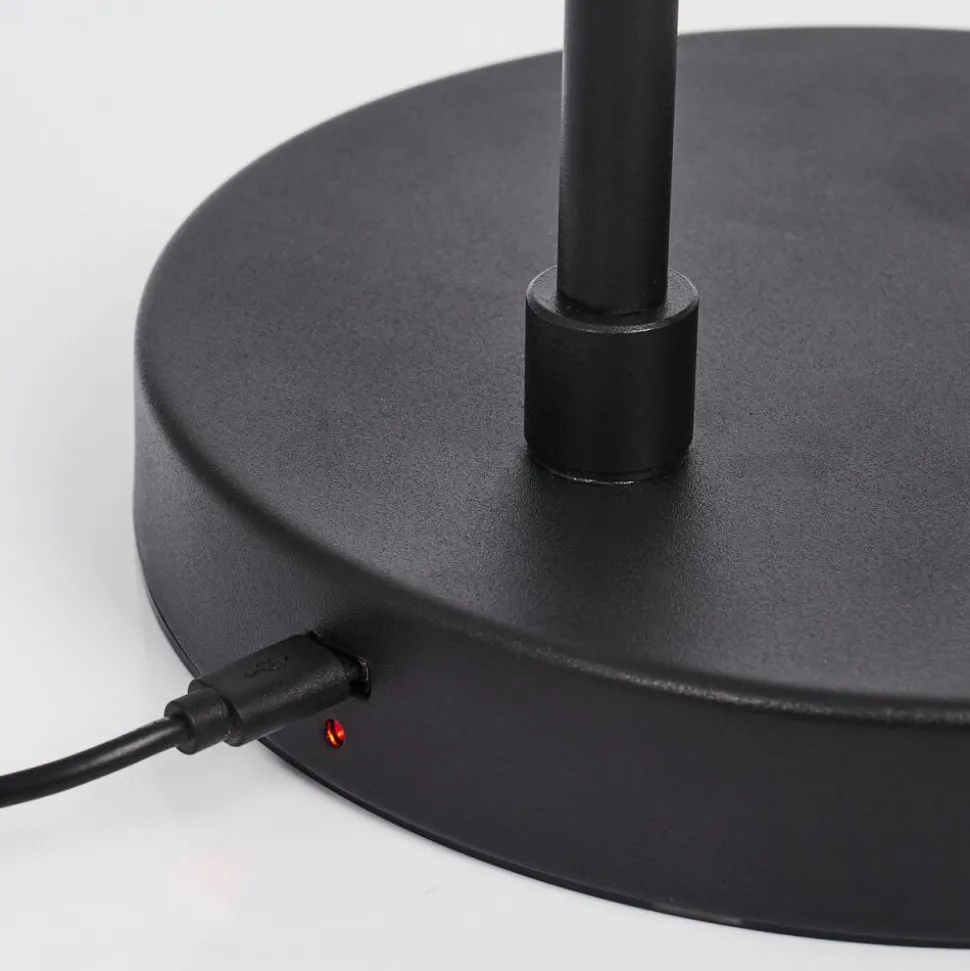 Lampadaire Tontolos Led Noir, 1 Lumiere