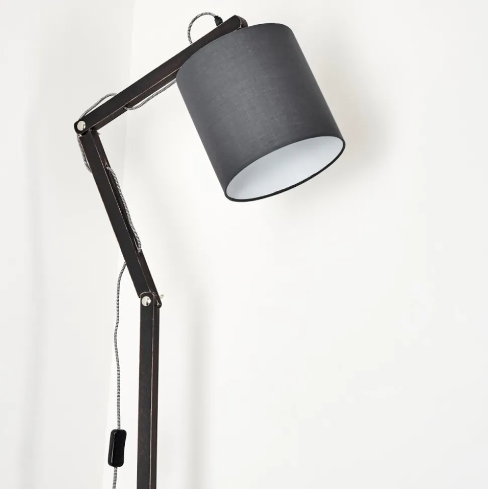 Lampadaire Tukchor Noir, 1 Lumiere