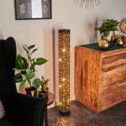 Lampadaire Tumba Led Noir, 1 Lumiere