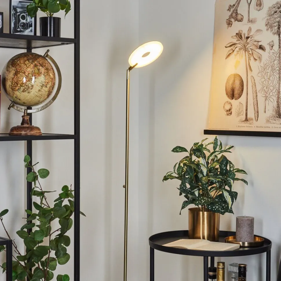Lampadaire Umag Led Laiton, 1 Lumiere