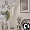 Lampadaire Uttorp Led Nickel Mat, 3 Lumieres