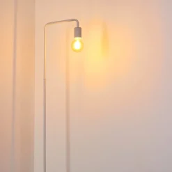 Lampadaire Valocolla Blanc, 1 Lumiere