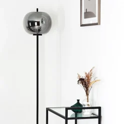 Lampadaire Verbania Noir, 1 Lumiere
