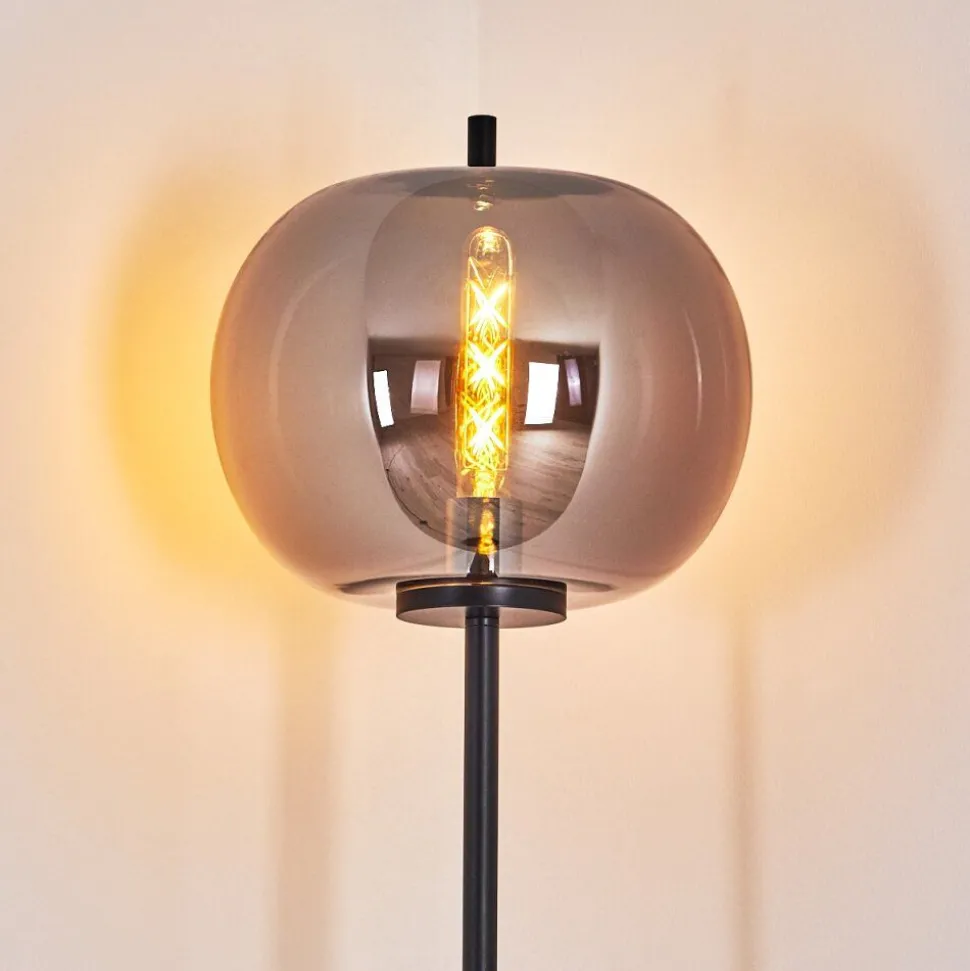 Lampadaire Verbania Noir, 1 Lumiere