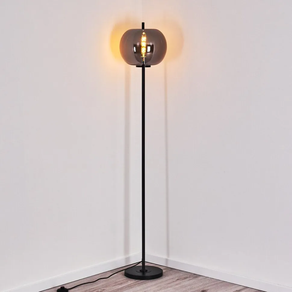 Lampadaire Verbania Noir, 1 Lumiere