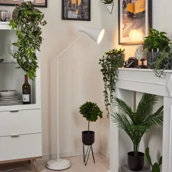 Lampadaire Vijes Blanc, 1 Lumiere
