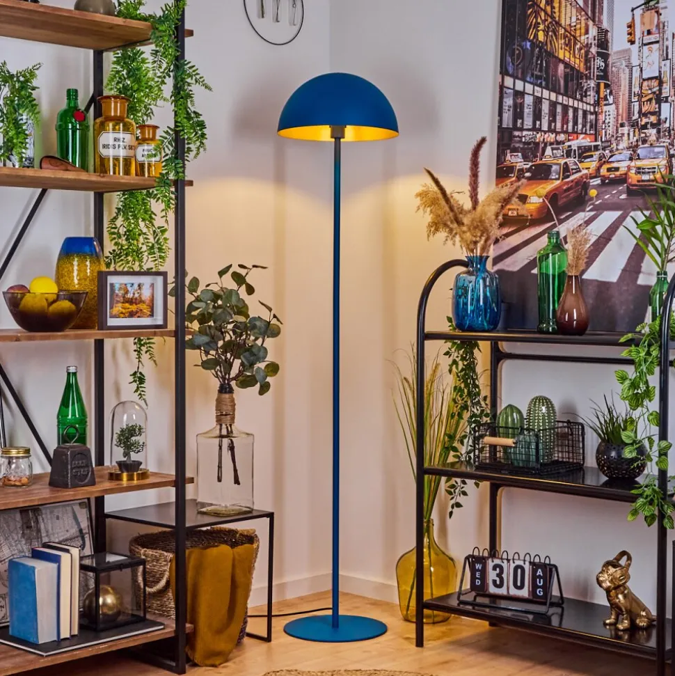 Lampadaire Vivian Bleu, 1 Lumiere