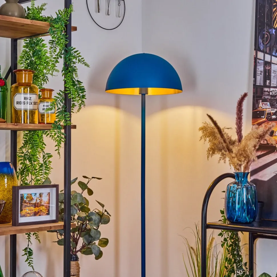 Lampadaire Vivian Bleu, 1 Lumiere