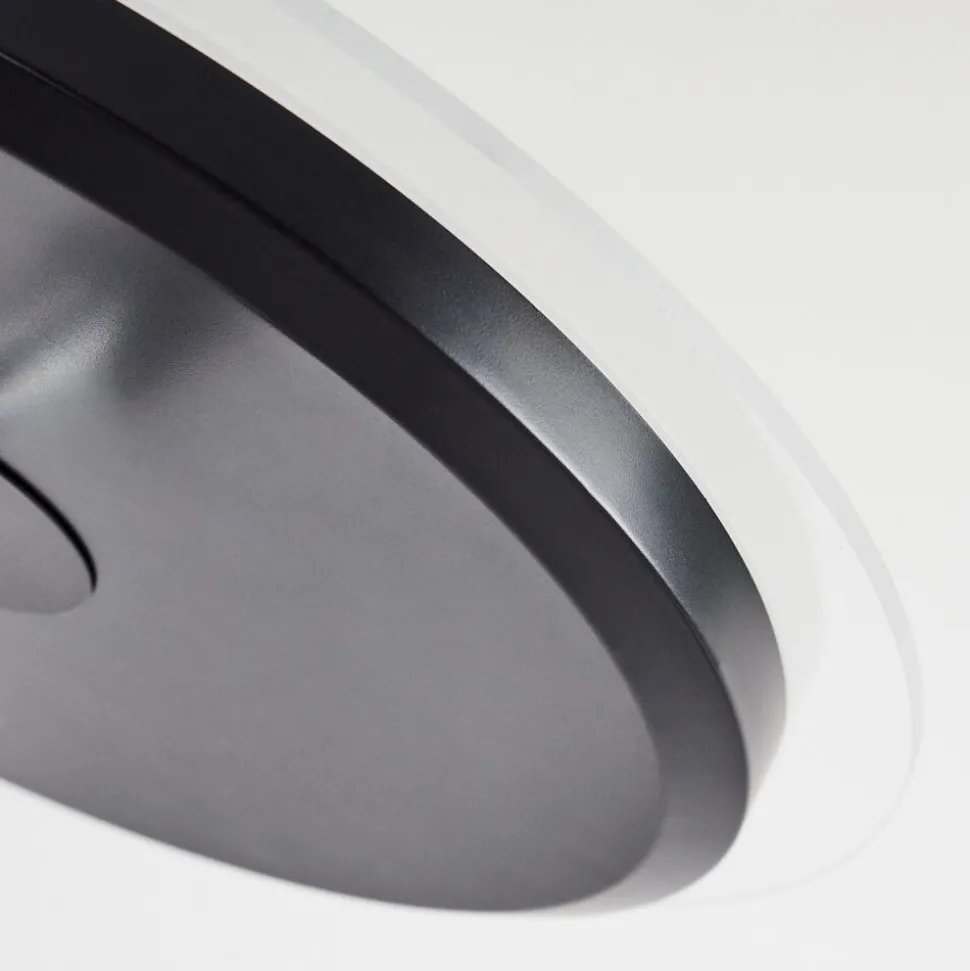 Lampadaire Wonsbek Led Noir, 2 Lumieres