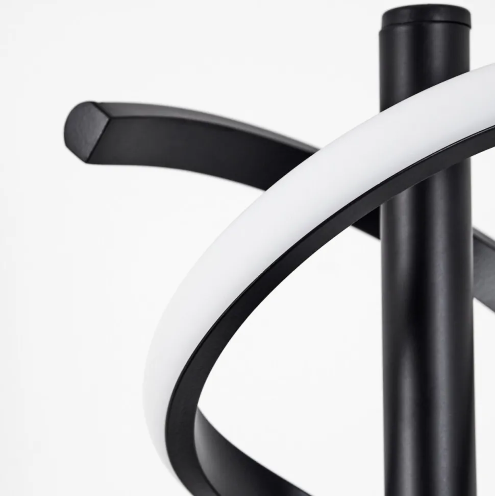Lampadairealvarim Led Noir, 1 Lumiere