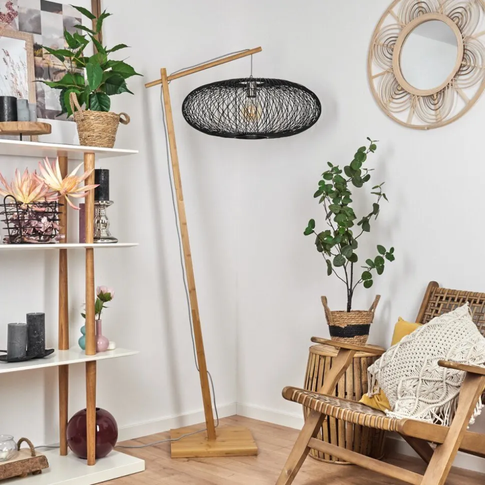 Lampadairebrooker Ecru, 1 Lumiere