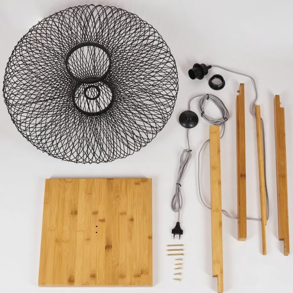 Lampadairebrooker Ecru, 1 Lumiere