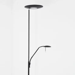 Lampadaireconfluencia Led Noir, 2 Lumieres